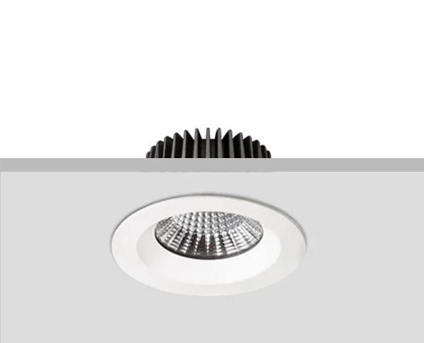 שקוע תקרה ברק 20W לבן 4200K - גוף לבן