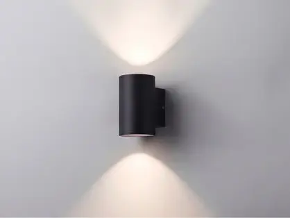 אפ-דאון גרייס 2x10W לבן חם - גוף שחור