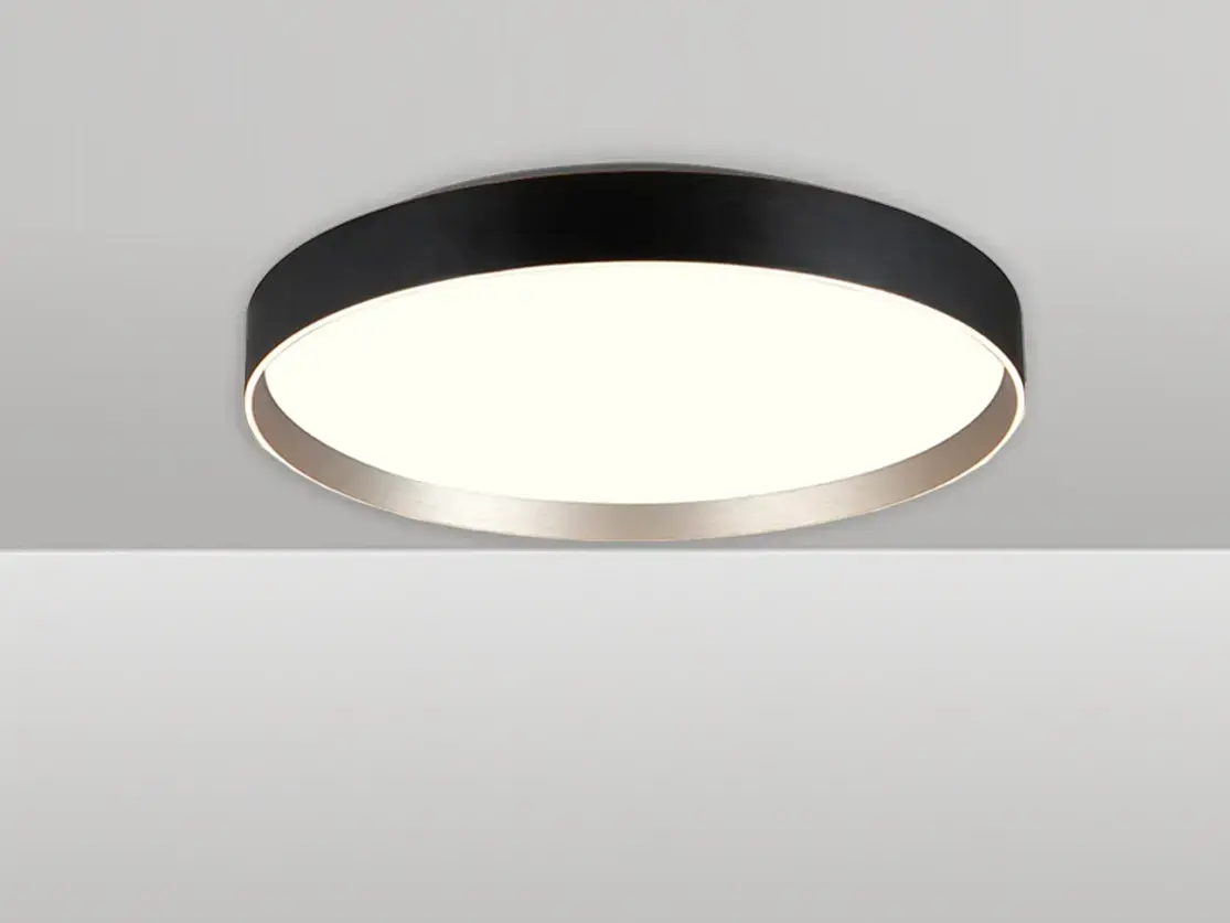 צמוד תקרה דאבל CCT 115W - גוף לבן - ק.80