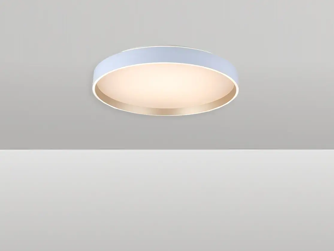 צמוד תקרה דאבל CCT 60W - גוף לבן - ק.40