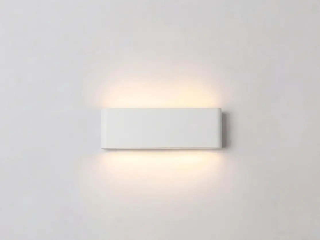 אפ דאון עופרי - 2x12W - לבן חם - גוף שחור