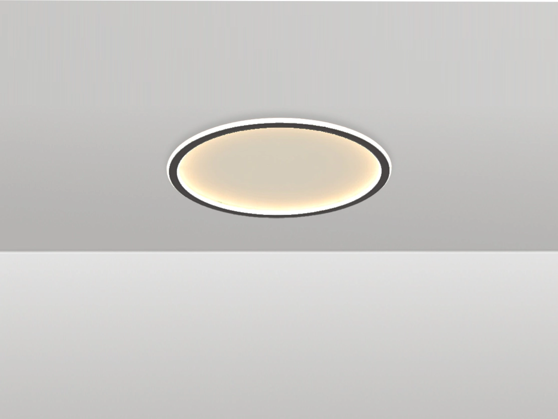 צמוד תקרה קלאוד 60W - ק.60 - לבן חם - גוף לבן