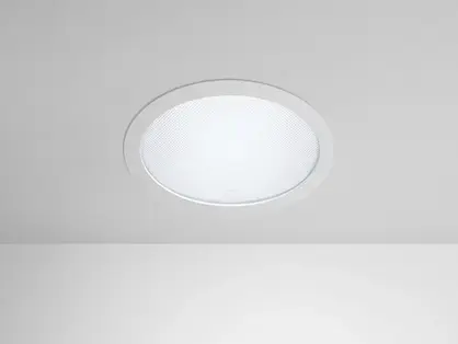 פאנל שקוע עגול Ø40 לבן חם 36W
